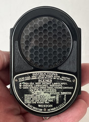 PHOTOGRAPHY LIGHT METER WESTON ANTIQUE OPTICS Untested For Parts