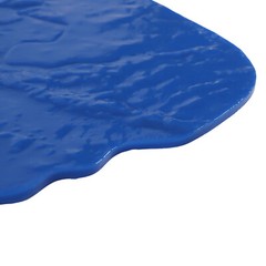 18 X 18 Slate Stone Texture Set Decorative Concrete Cement Stamps Mats Blue