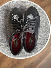 Skechers Work 76551EC ELDRED SR Womens Occupational Shoes Black, Size 7.5, NWT