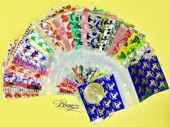 BaggiesSince1987 – 175175 Design Zip Bags 100PCS METALLIC 25DSN MIX, READ DETAIL