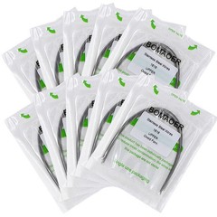 30×Dental Ortho Stainless Steel Rectangular Arch Wire Ovoid Form 16×16 Upper