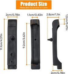 4 Pcs Kit Rubber Radiator Insulator Pads, 4 Core Radiator Mounts 4012-326-682S