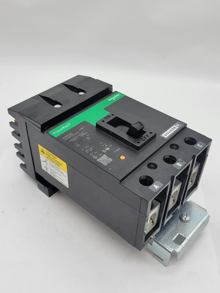 Square D QGA32200 PowerPact I-Line Circuit Breaker 200A 3P 3PH 240V 65KA QGA