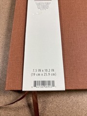 Pen+Gear Journal, Simulated Brown Leather, 7.5″ x 10.2″, 160 Lined Pages NEW!