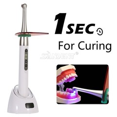 LED Dental Curing Light Lamp 1 Sec Resin Cure 2500mw/c㎡