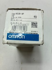 OMRON H3CR-AP SOLID STATE TIMER 11 PIN 100-240V AC 100-125V DC