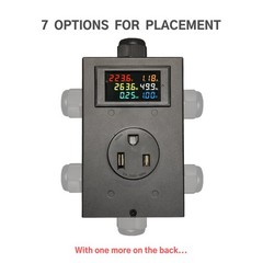 BUYSFORLIFE 6-50 Outlet Meter Box Installation Kit Assembly Required for…