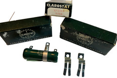 Ohmite Clarostat Wirewound Resistors Lot 25 Adjustable Fixed Vitreous NOS USA