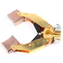 Copper Motor Carbon Brush Herringbone Holder V-shape For Slip Ring 12.5*32mm USA