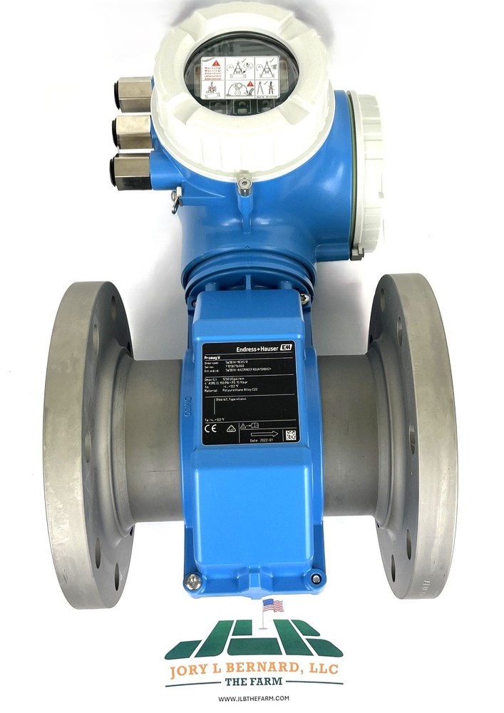 ENDRESS+HAUSER, PROMAG W 300, 5W3B1H, ELECTROMAGNETIC FLOWMETER, 4″150 SST, NEW