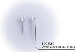 200Pcs 10 Colors X 20Pcs 5Mm LED Light Emitting Diode Assorted Kit 29Mm Lead Cle