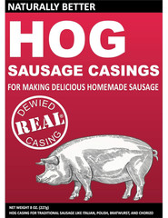 Hog Home Pack Sausage Casings 32Mm (8Oz.)