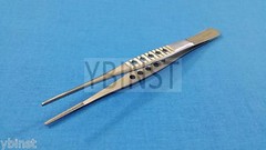 3 DEBAKEY ARTERY ATRAUMATIC VASCULAR TISSUE FORCEPS 6″ FENESTRATED 2MM TIP