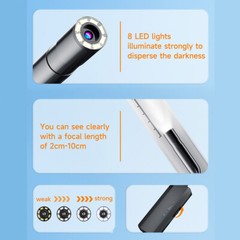 Direct Plug Endoscope iPhone iPad iOS Android phone Waterproof Inspect Camera US