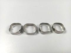20set/80pcs Dental Orthodontic 1st Molar Bands Roth 022 Plain Molar Band 29-44+