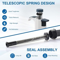 1-10ml Adjustable Volume Pipette Lab Single Channel Micropipette High Precision