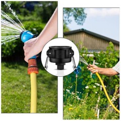 10PC 275 330 Gallon IBC Tote Water Tank Drain Adapter 2″Cam Lock for Garden Hose