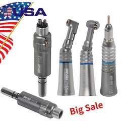 NSK Style Dental Low Speed Handpiece Straight Contra Angle Air Motor 1:1 sa
