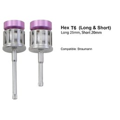 Dental Implant Screwdriver 1.25 1.2 Hex Driver Hand 3i Astra Zimmer Universal