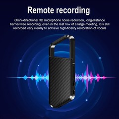 Mini Spy Hidden Audio Recorder Voice Activated Office Listening Device 128GB Su