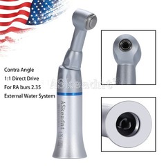 NSK Style Dental Slow Low Speed Contra Angle Handpiece Push Button E-type USA!!