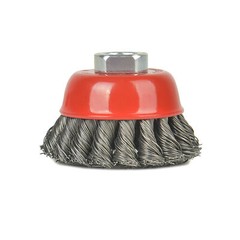 Aain 10 Pack 3inch Wire Wheel Brush Cup Brush for Metal, Rust Removal, Abrasives