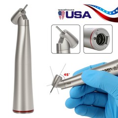 Dental 1:4.2 Increasing LED Contra Angle Surgical 45° Fiber Optic Handpiece