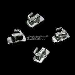 Tubos bucales de ortodoncia dental 1er tubo molar Roth MBT 022 Bondable Monobloc
