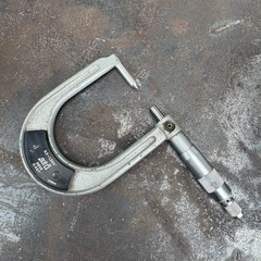 Vtg ATD Disc Disc Brake Micrometer 5656 Manual Type 0.3-1.3″ 0.0001 Measure Tool