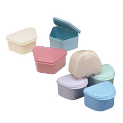 Dental Denture box case carrier assorted color Ship from Chicago AD1171