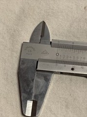 CSE Germany Vernier Caliper Precision Measuring Tool 0-6″ in leather sleeve
