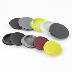 Multicolor Plastic Nylon Round Snap-on Hole Plugs Blanking End Caps Dia 5mm-60mm