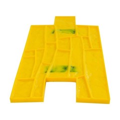 Concrete Stamping Molds Set Of 3 Stone Texture 50 × 30 cm For Floor & Wall