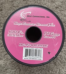 Best Connections Single Conductor Stranded Wire Red 14 Gauge 30.5m 100′