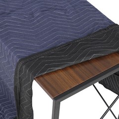 48 Pack Moving Blankets 72″x80″ Heavy Duty Packing Blankets Furniture Dark Blue