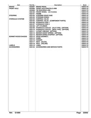 Kubota G1800 — ALL PRODUCT INDEX Manual Guide Reference — 192 Pages — USA Made