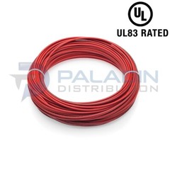 #10 AWG Gauge 600V THHN Stranded Copper Wire UL Listed – Red 50FT