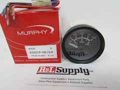 NEW MURPHY 100PSI ELECTRIC OIL PRESSURE GAUGE EGS21P-100-12-A PART # 05-70-2407