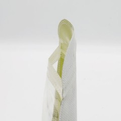 100 Clear & Non-Woven Gold Flat Resealable Hanging Bags for Small Acessories