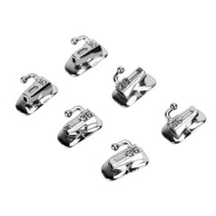 Dental Orthodontic Buccal Tubes 1st Molar Roth/MBT 018/022 Mesh Bondable
