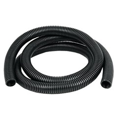 Non-Split Flexible Polyethylene Wire Loom Tubing – Black – Electriduct