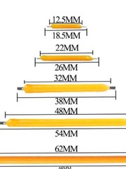 LED COB Filament Individual DIY Loose Parts Candle Light Lamp Source 3V 9V 12V