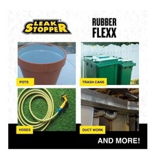 Rubber Flexx Leak Repair & Sealant Spray 18 Oz 100% Flexible Seal Waterproof NEW