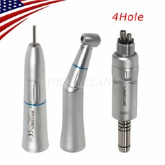 Dental Low Slow Speed Push Button Handpiece Inner Water Spray 4HOLE SKYSEA