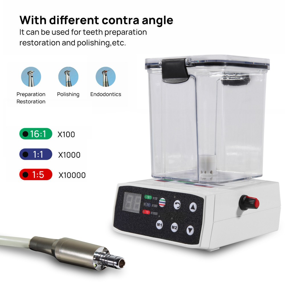 Brushless Dental LED Electric Micro Motor /1:5 1:1 16:1 Handpiece