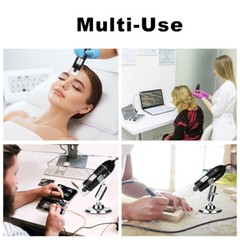 1600x Zoom 8 LED HD USB Microscope Digital Magnifier Endoscope Video Camera US