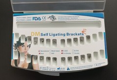 Dental Self-ligating Orthodontic Brackets Metal Braces Roth 022 345 hooks