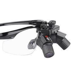4.0X-450mm Dental Lab ENT Ultralight Binocular Magnifier Ergo Loupes DY-119