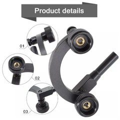 Tool Holder Combination Test Dial Indicator Digital Gauge Half Round Part