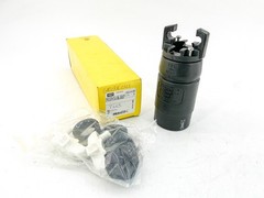 New Hubbell HBL21414B Connector Body 600VAC 30A 3P 4 Wire Grounded 21414B